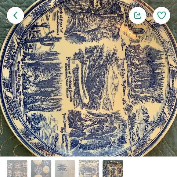 Collectable Vernon Kilns plates - Picture 5 of 5
